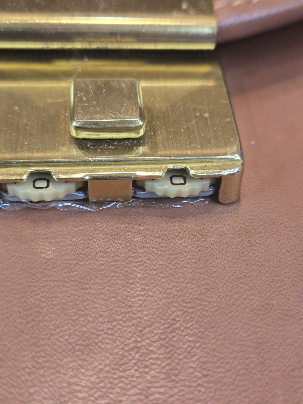 Mipelle Leather Briefcase 16.5